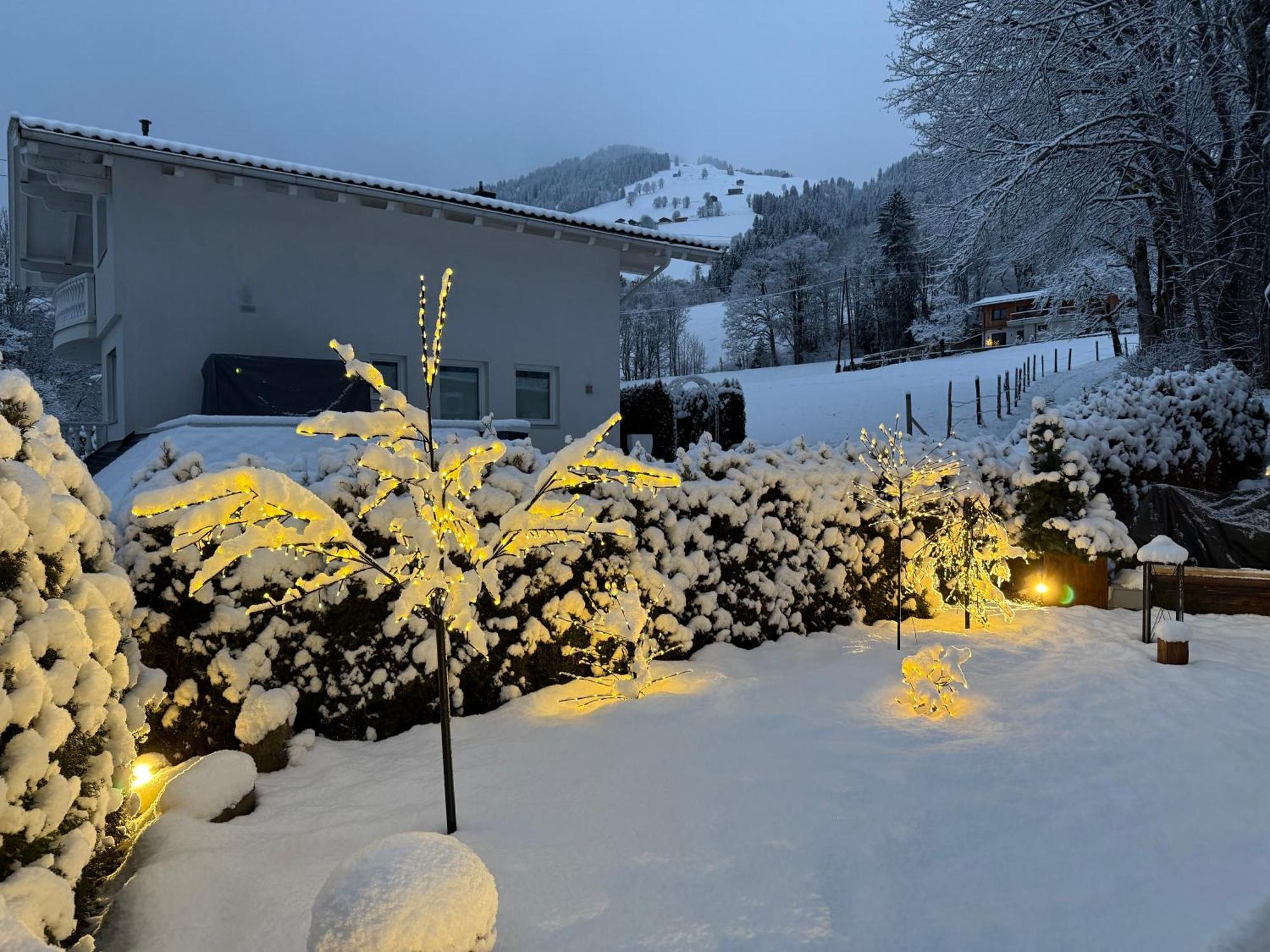 Luxus Ferienwohnung Almhuette Brixen im Thale Buitenkant foto