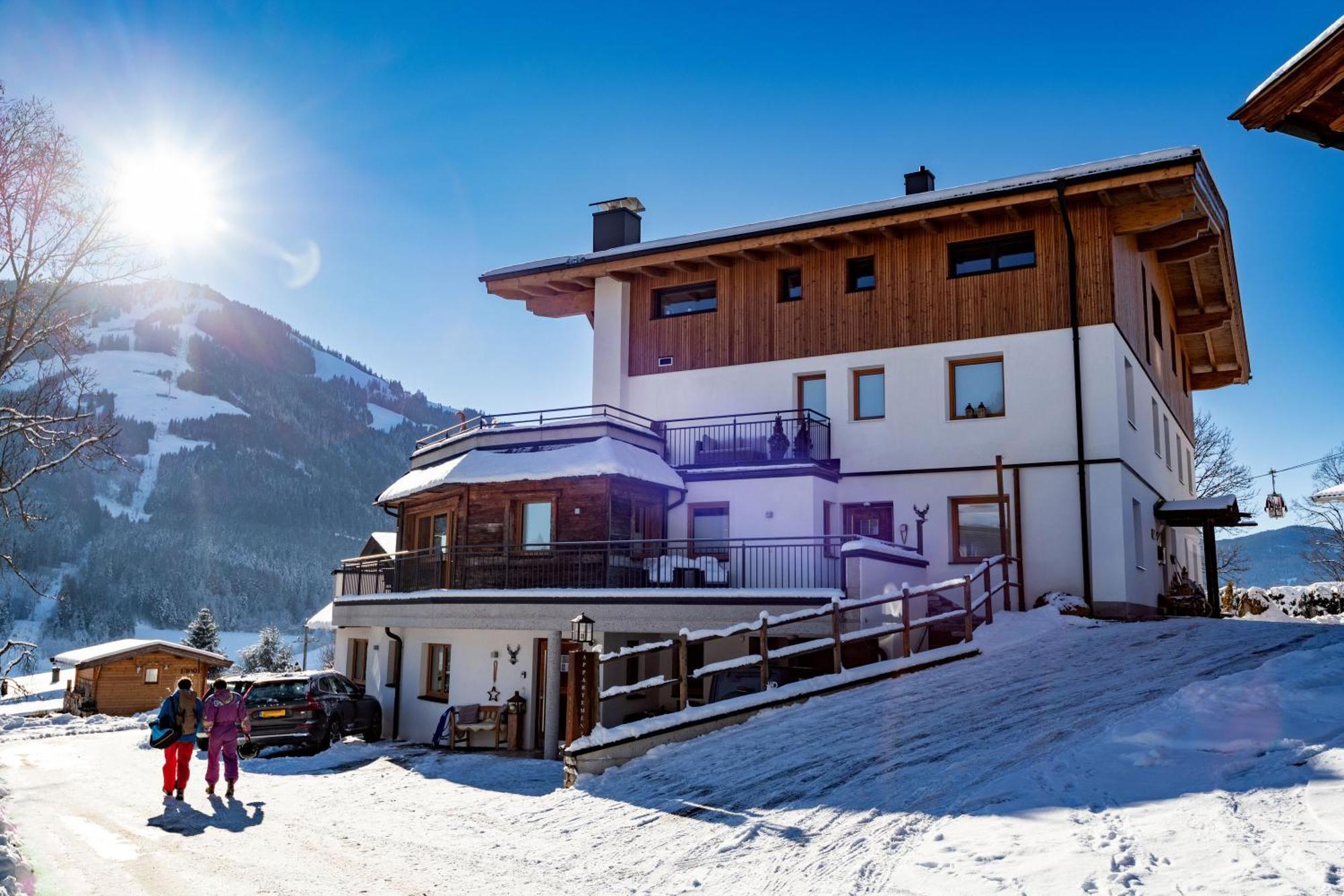 Luxus Ferienwohnung Almhuette Brixen im Thale Buitenkant foto