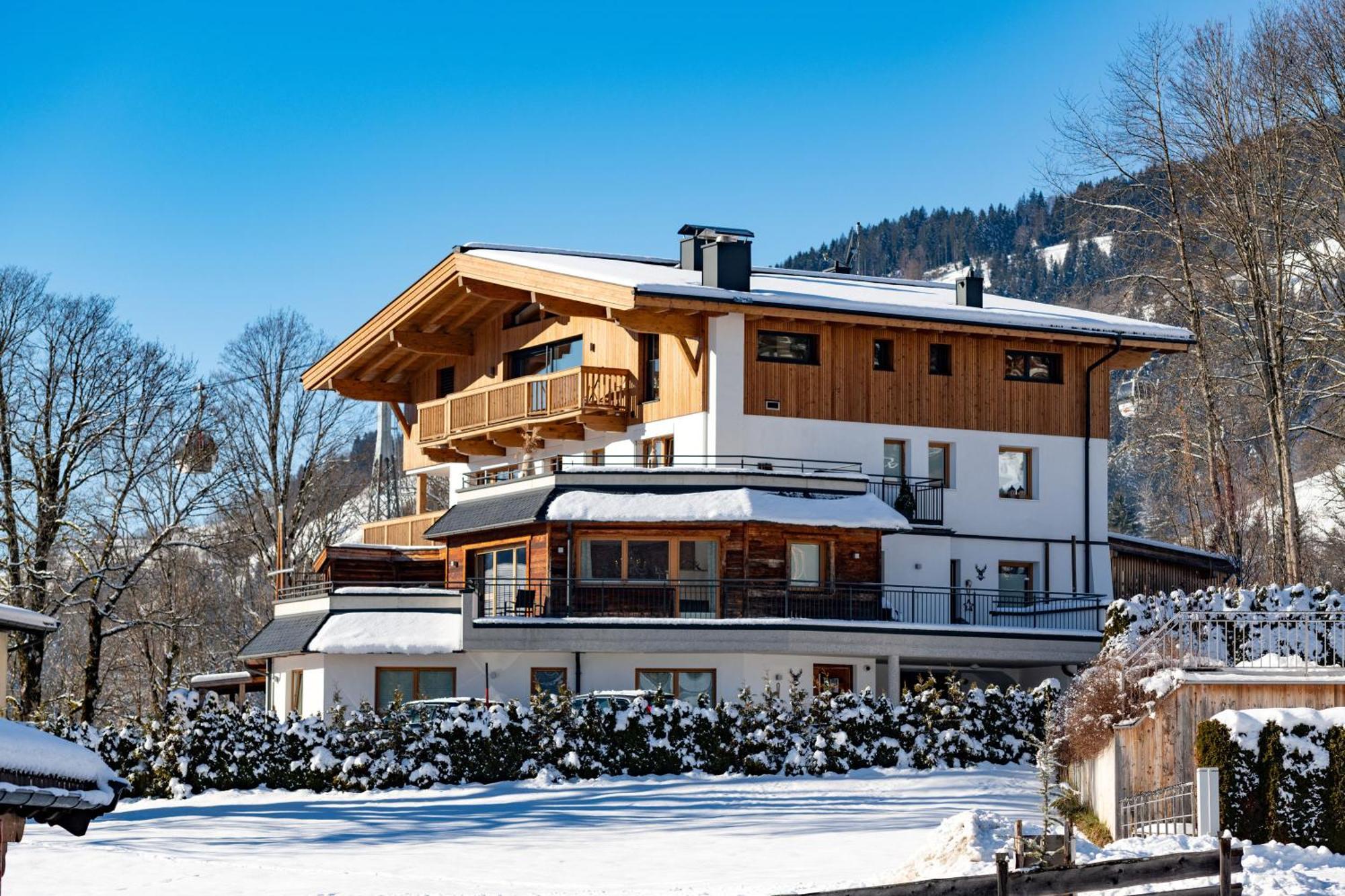 Luxus Ferienwohnung Almhuette Brixen im Thale Buitenkant foto